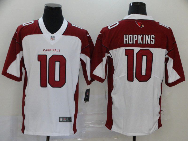 Men Arizona Cardinals 10 Hopkins White Nike Limited Vapor Untouchable NFL Jerseys